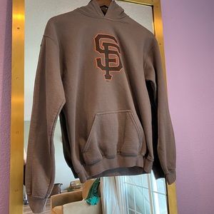Stitches: SF Giants Hoodie -  Charcoal